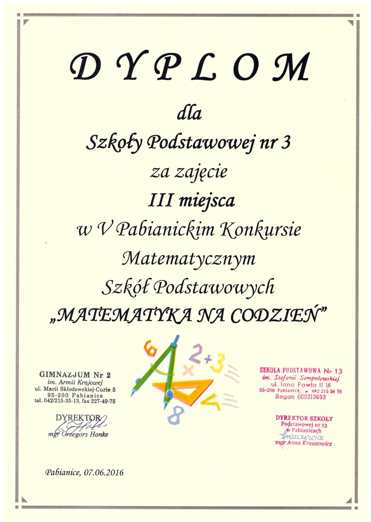 mateatyka druzynowo